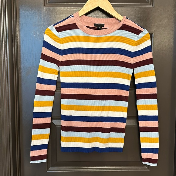 Halogen crewneck striped sweater, size S - Picture 1 of 2